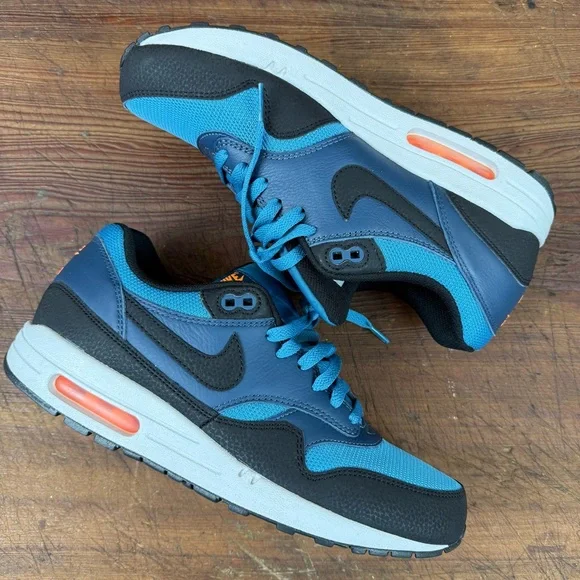 NIB Nike Air Max 1 Essential Stratus Blue Sneakers Size 10 - Picture 8 of 12